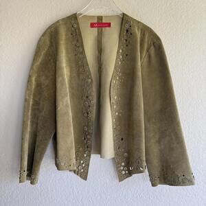 Vintage ANNE KLIEN leather jacket